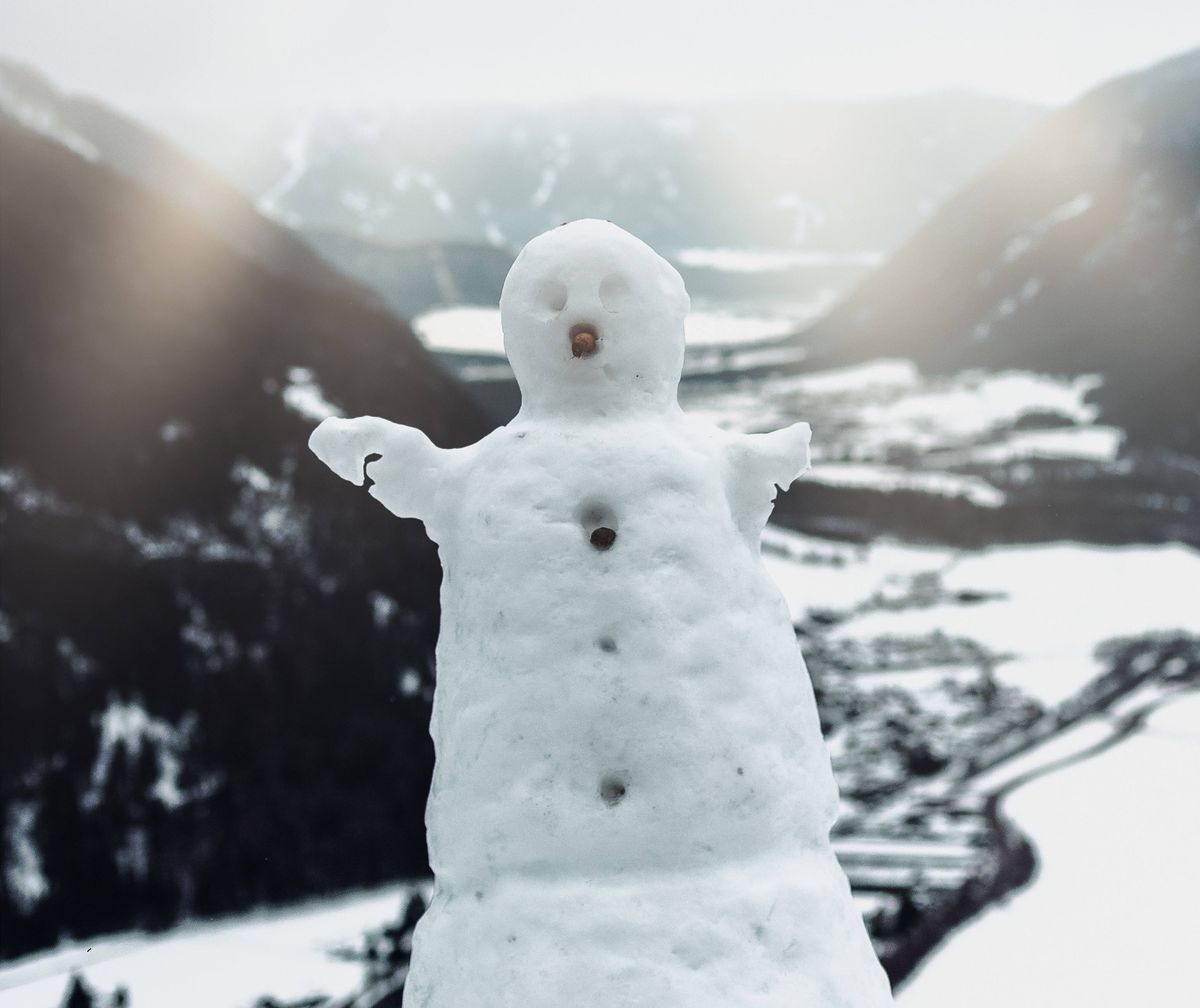 NixVir snowman mascot